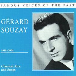 Cover of Famous voices of the past - Gerard Souzay
