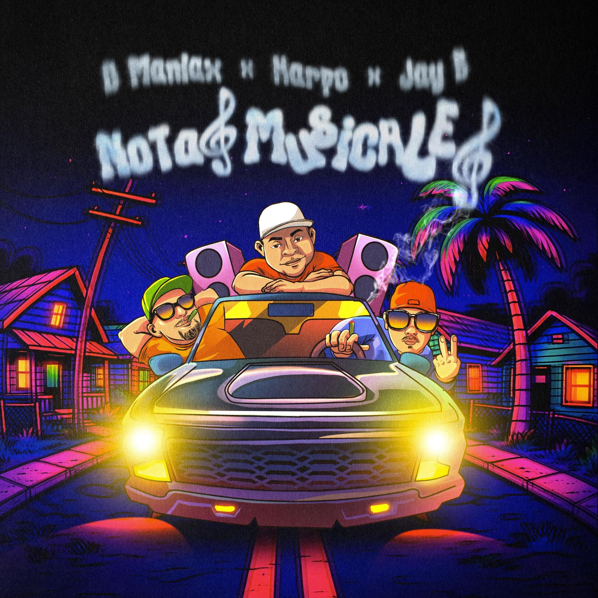 Album cover of Notas Musicales (feat. Harpo & Jay B)