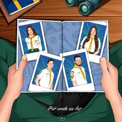 Cover of Por Onde Eu For