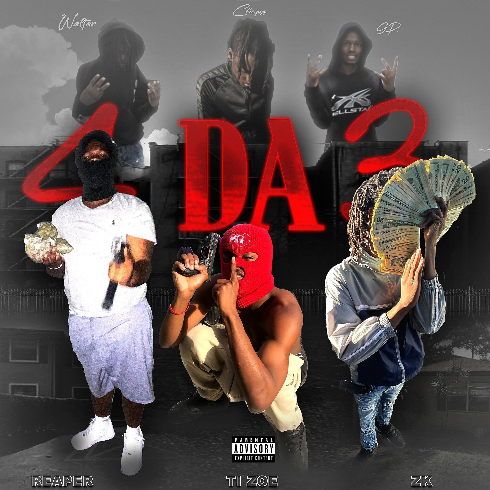 Album cover of 4 Da 3 (feat. Tí Zoeja & Zk)