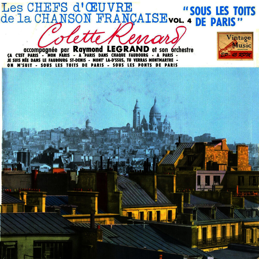 Picture of Vintage French Song Nº 93 - EPs Collectors, "Les Chefs D'Oeuvre De La Chanson"
