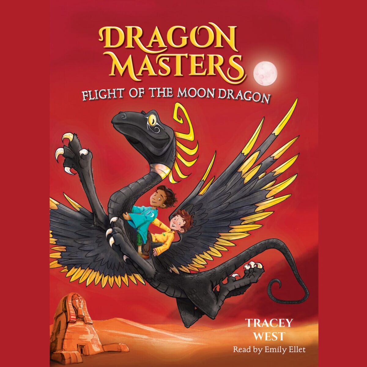 Album cover of Flight of the Moon Dragon - Dragon Masters, Book 6 (Unabridged)
