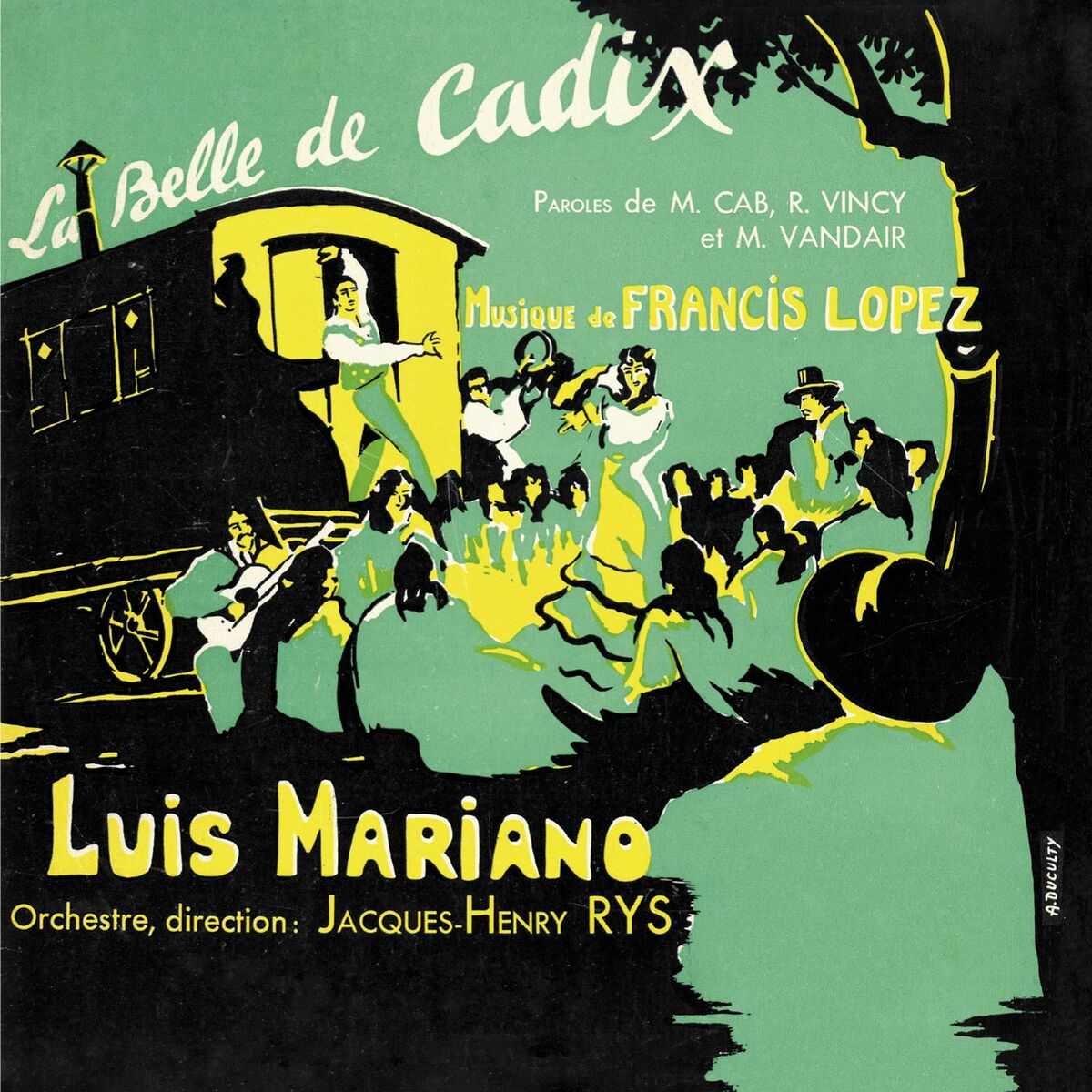 Album cover of La belle de Cadix