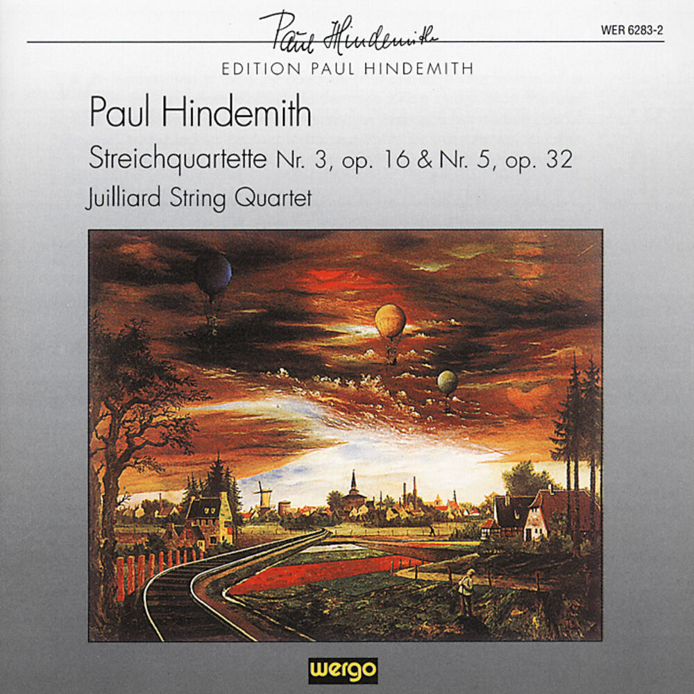 Picture of Hindemith: String Quartet No. 3, Op. 16 - String Quartet No. 5, Op. 32