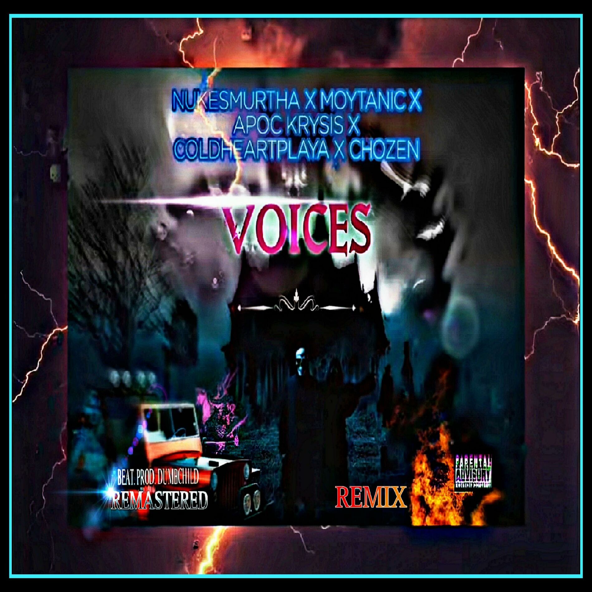 Album cover of VOICES (feat. MOYTANIC, APOC KRYSIS, COLDHEARTPLAYA & CHOZEN) [REMIX]
