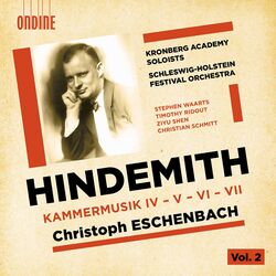 Cover of Hindemith: Kammermusik, Vol. 2