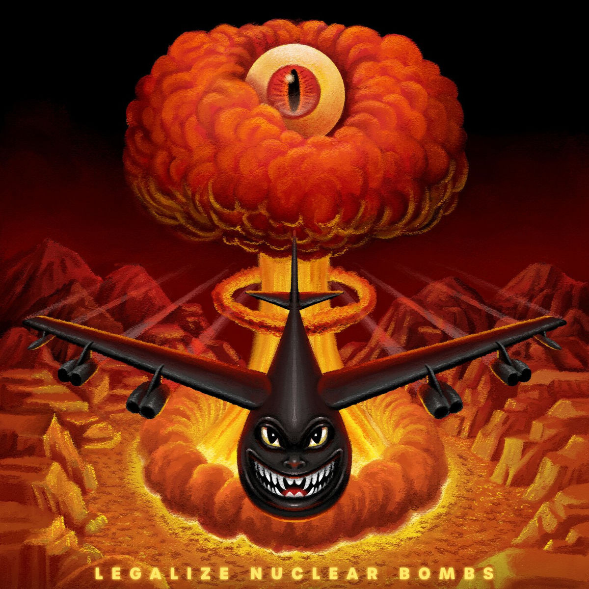 Album cover of LEGALIZE NUCLEAR BOMBS