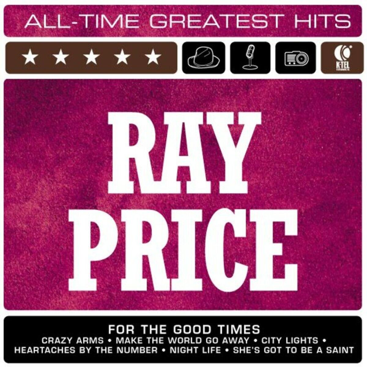 Album cover of Ray Price: All-Time Greatest Hits (Rerecorded Version)