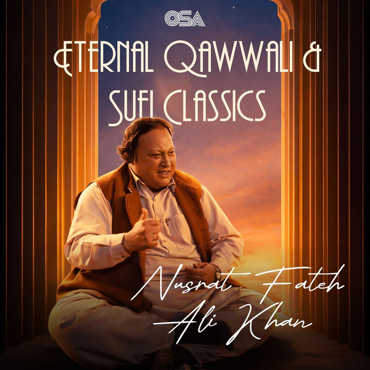 Album cover of Nusrat Fateh Ali Khan – Eternal Qawwali & Sufi Classics