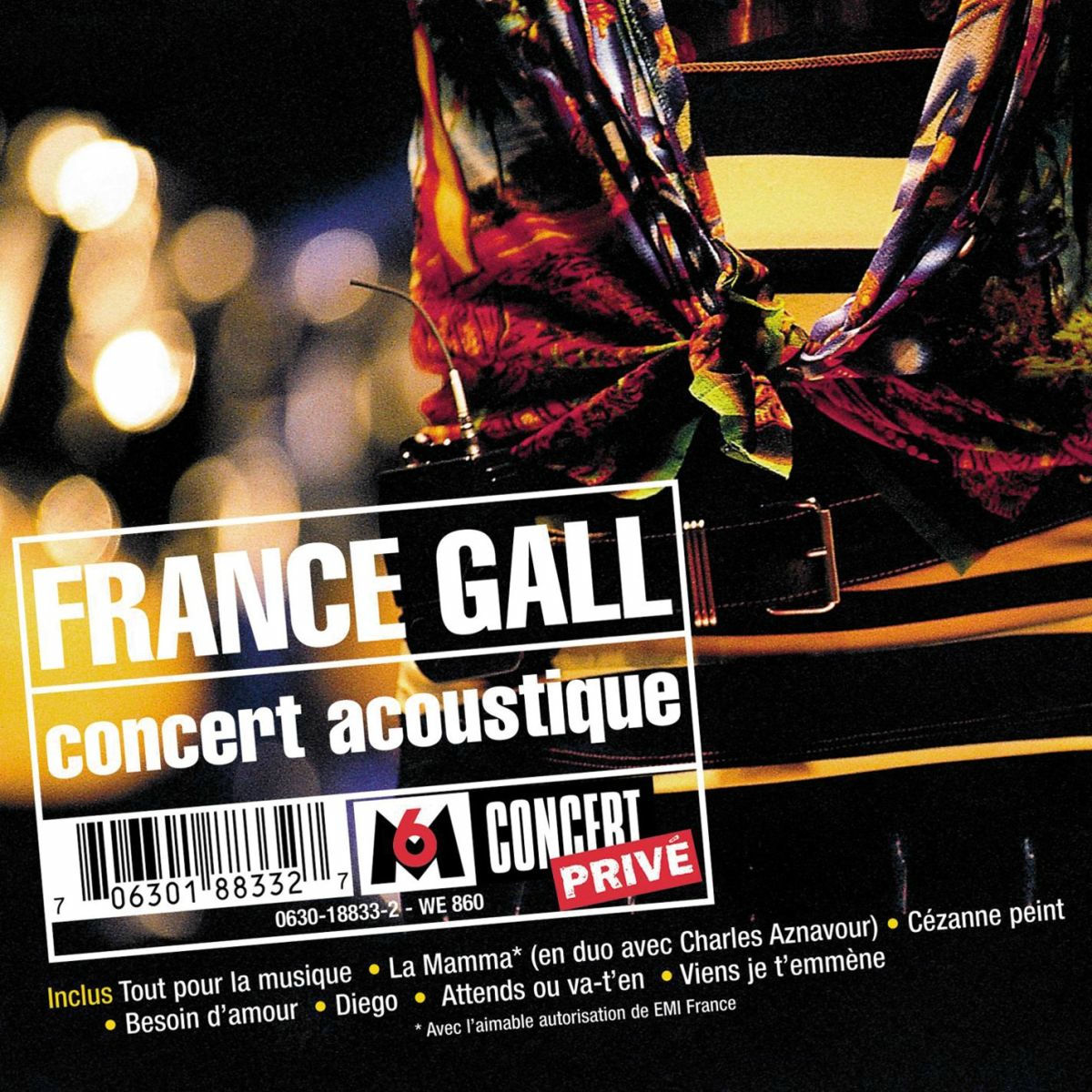 Album cover of Tout pour la musique (Acoustique) [Live 1997]