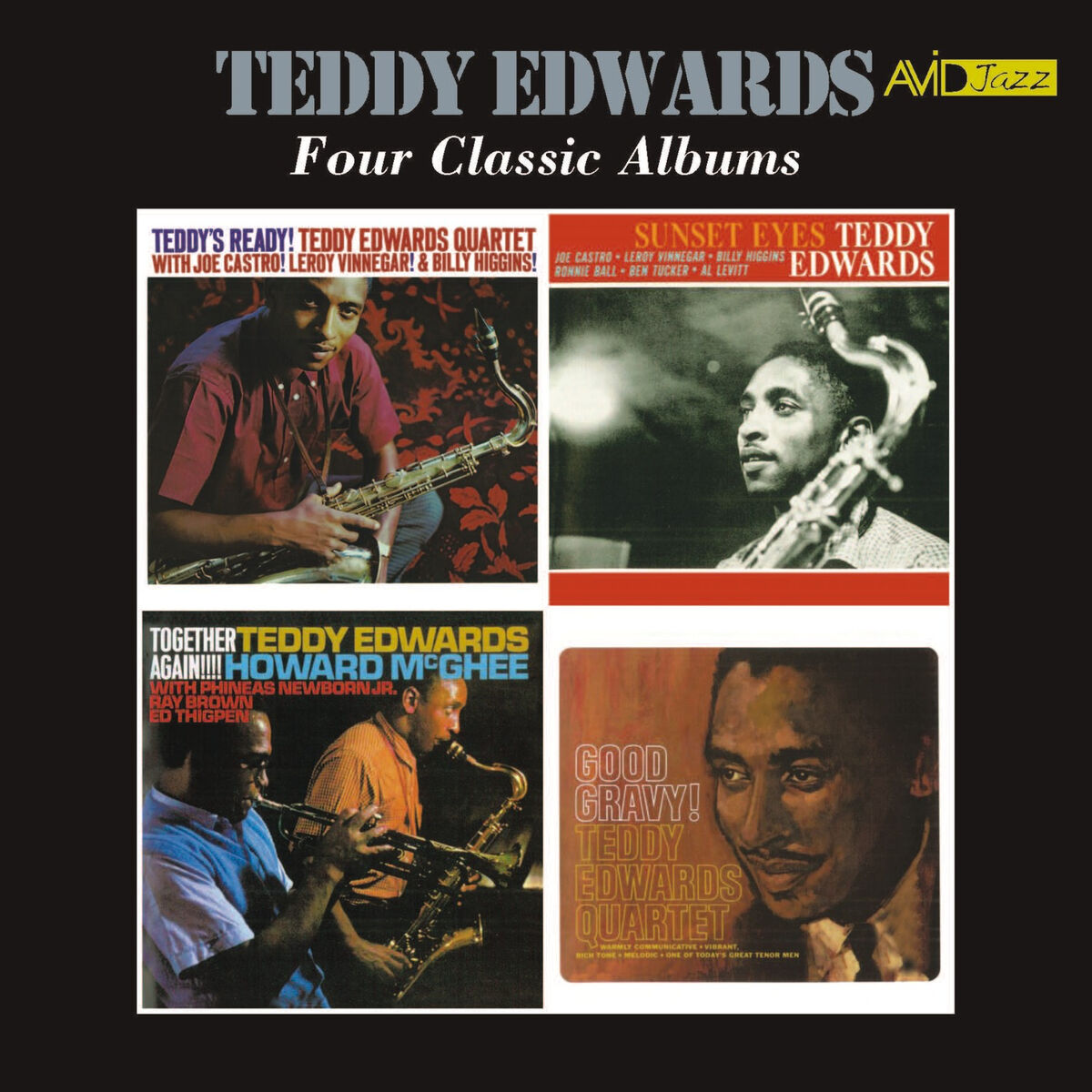 Album cover of Four Classic Albums (Teddy's Ready / Sunset Eyes / Together Again / Good Gravy) [Remastered]