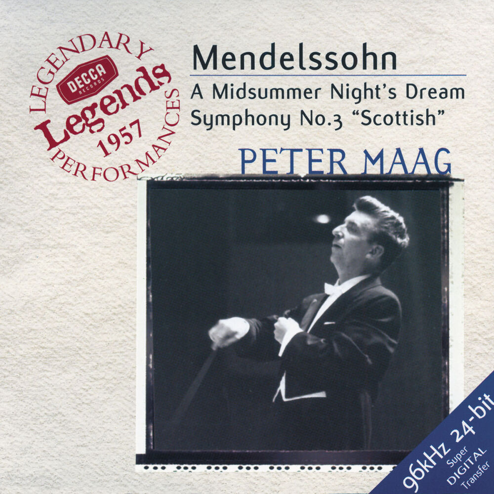 Picture of Mendelssohn: Symphony No.3; A Midsummer Night's Dream
