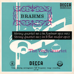 Cover of Brahms: String Quartets Nos.2 & 3
