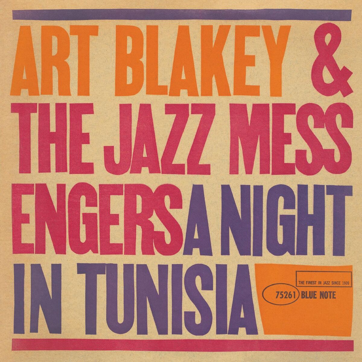 Album cover of A Night In Tunisia