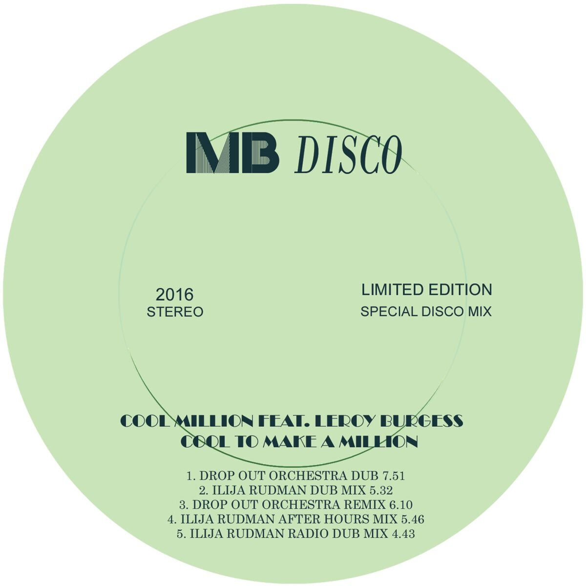 Album cover of Cool to Make a Million