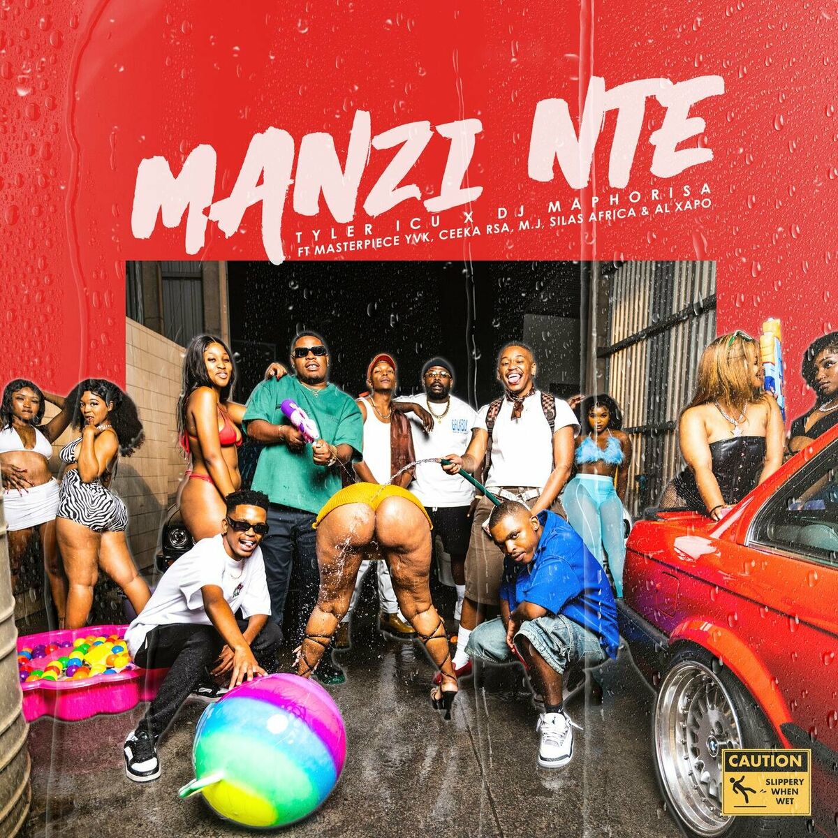 Album cover of Manzi Nte (feat. Masterpiece YVK, Ceeka RSA, M.J, Silas Africa & Al Xapo)