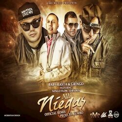 Cover of Me Niegas Remix