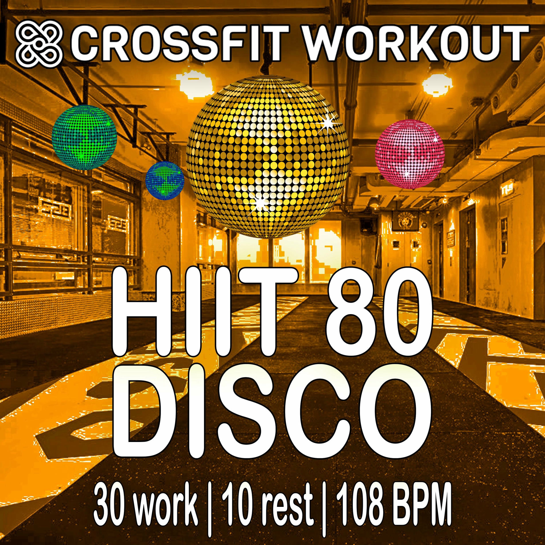 Album cover of HIIT 80 DISCO