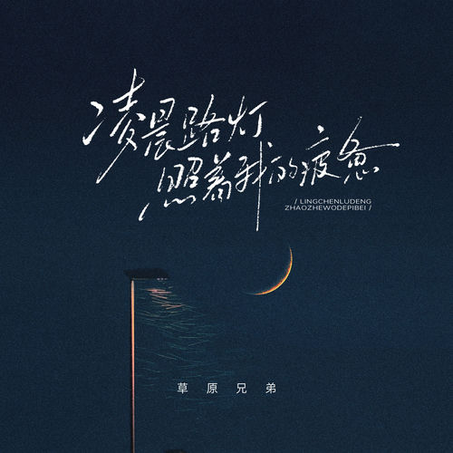凌晨路灯照着我的疲惫