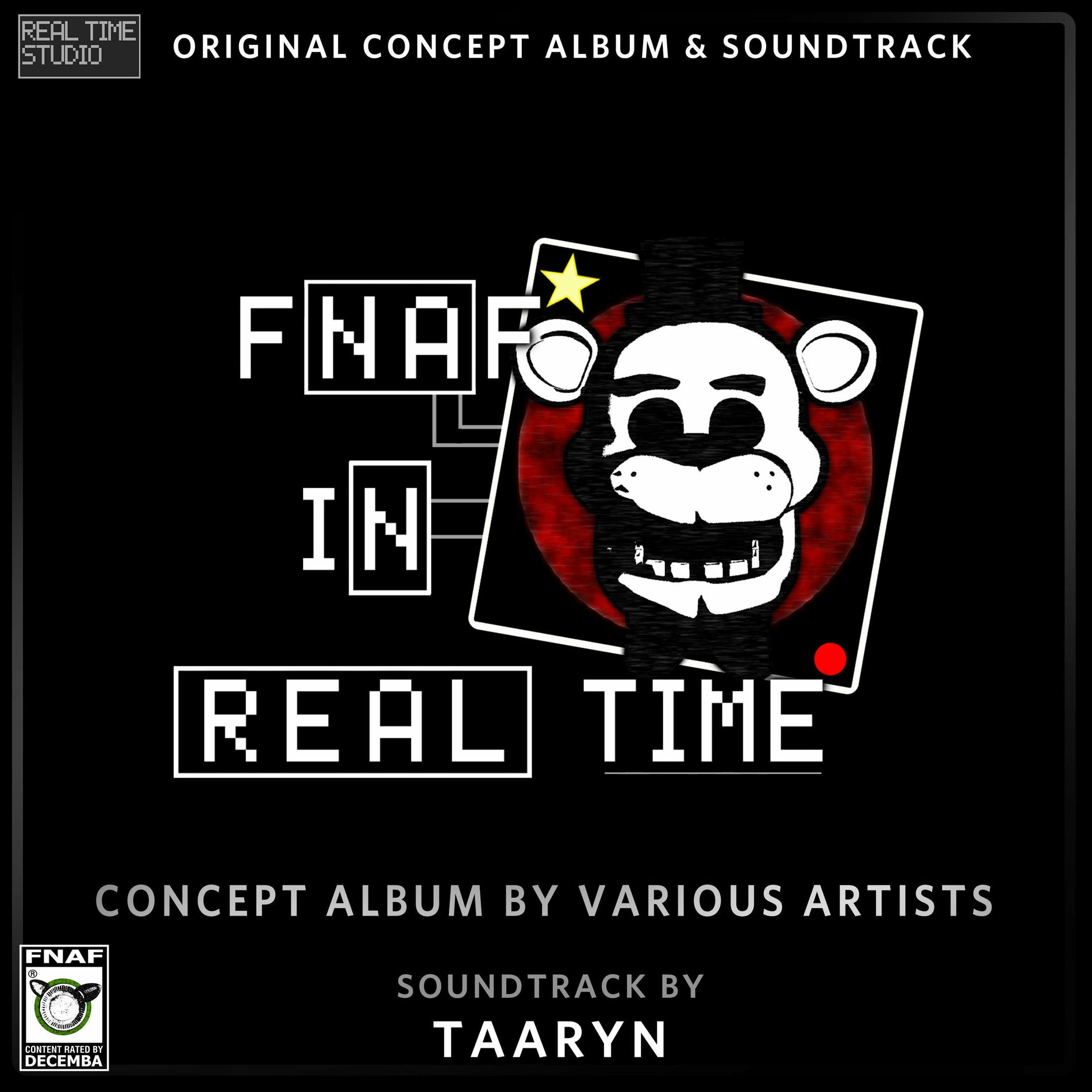 Album cover of Five Nights at Freddy’s: In Real Time | Original Concept Album and Soundtrack