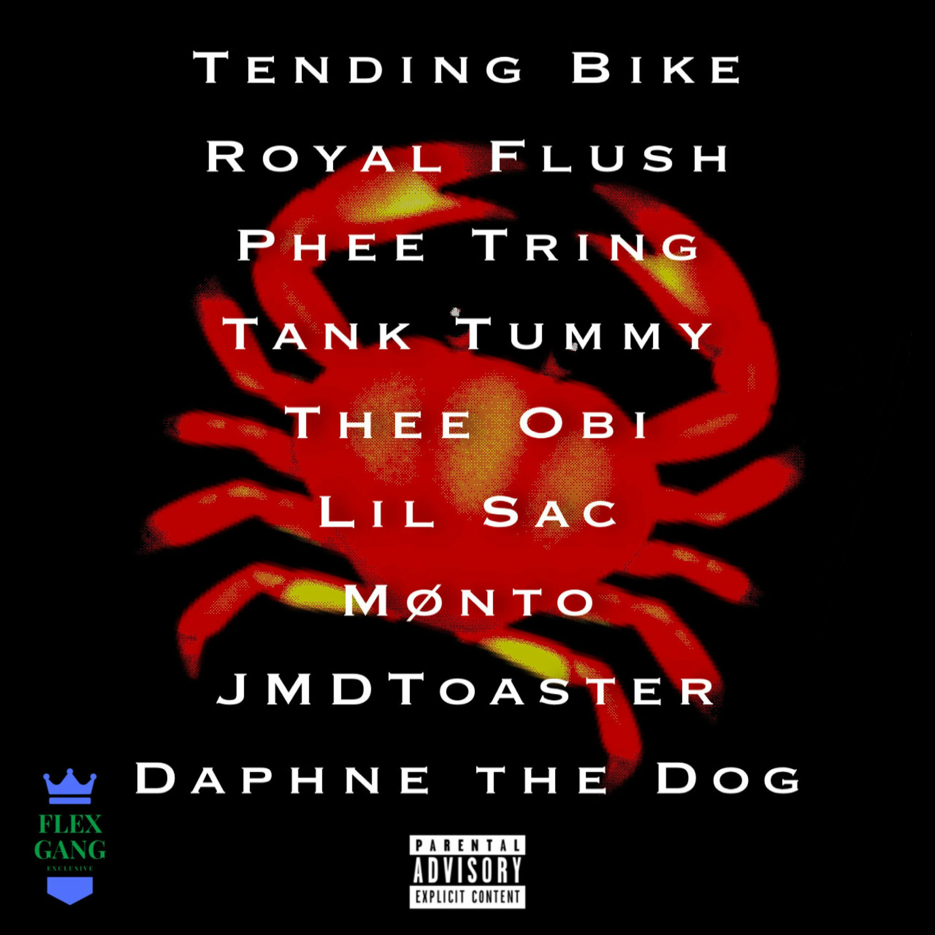 Album cover of Maryland Touch (feat. Royal Flush, Phee Tring, Tank Tummy, Thee Obi, Lil Sac, Mønto, JMDToaster & Daphne the Dog)
