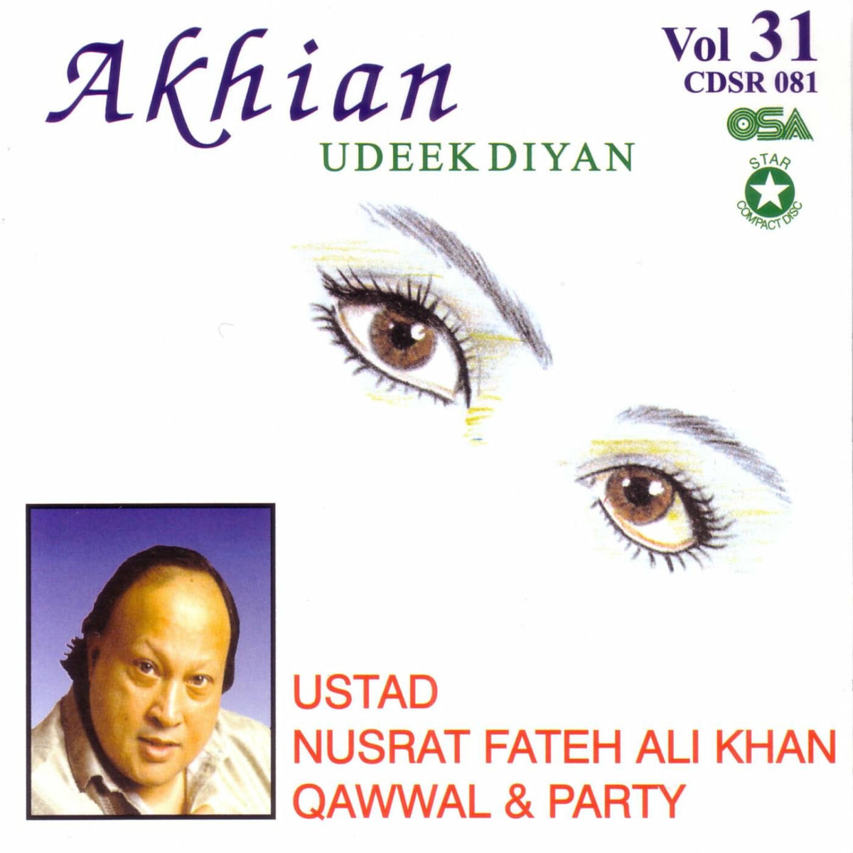 Album cover of Akhian Udeek Diyan, Vol. 31