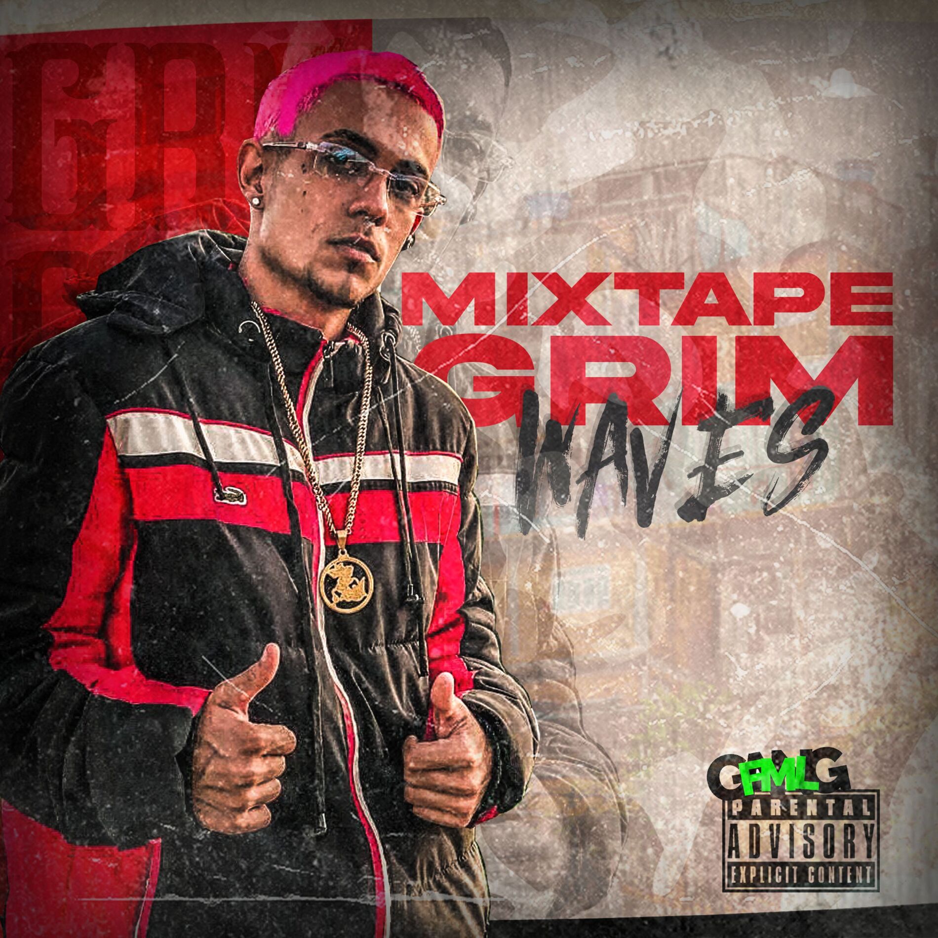 Album cover of Mixtape Grim Waves