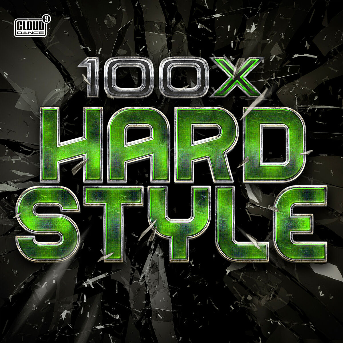 Album cover of 100 X Hardstyle (Mixed Version)
