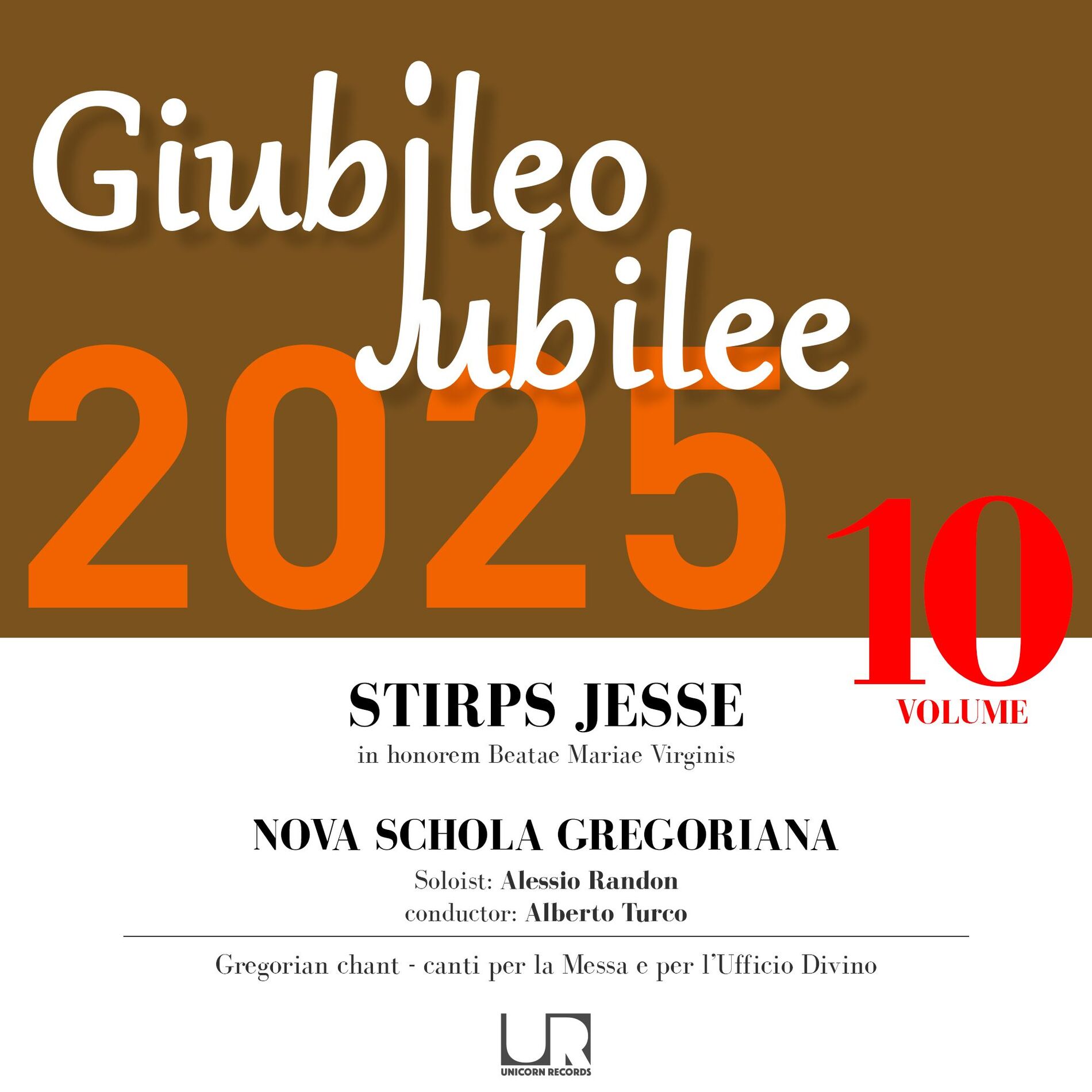 Album cover of GIUBILEO-JUBILEE 2025, Vol. 10 (Studio)