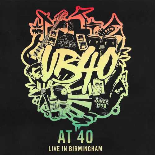 UB40 at 40 (Live in Birmingham) — cover art