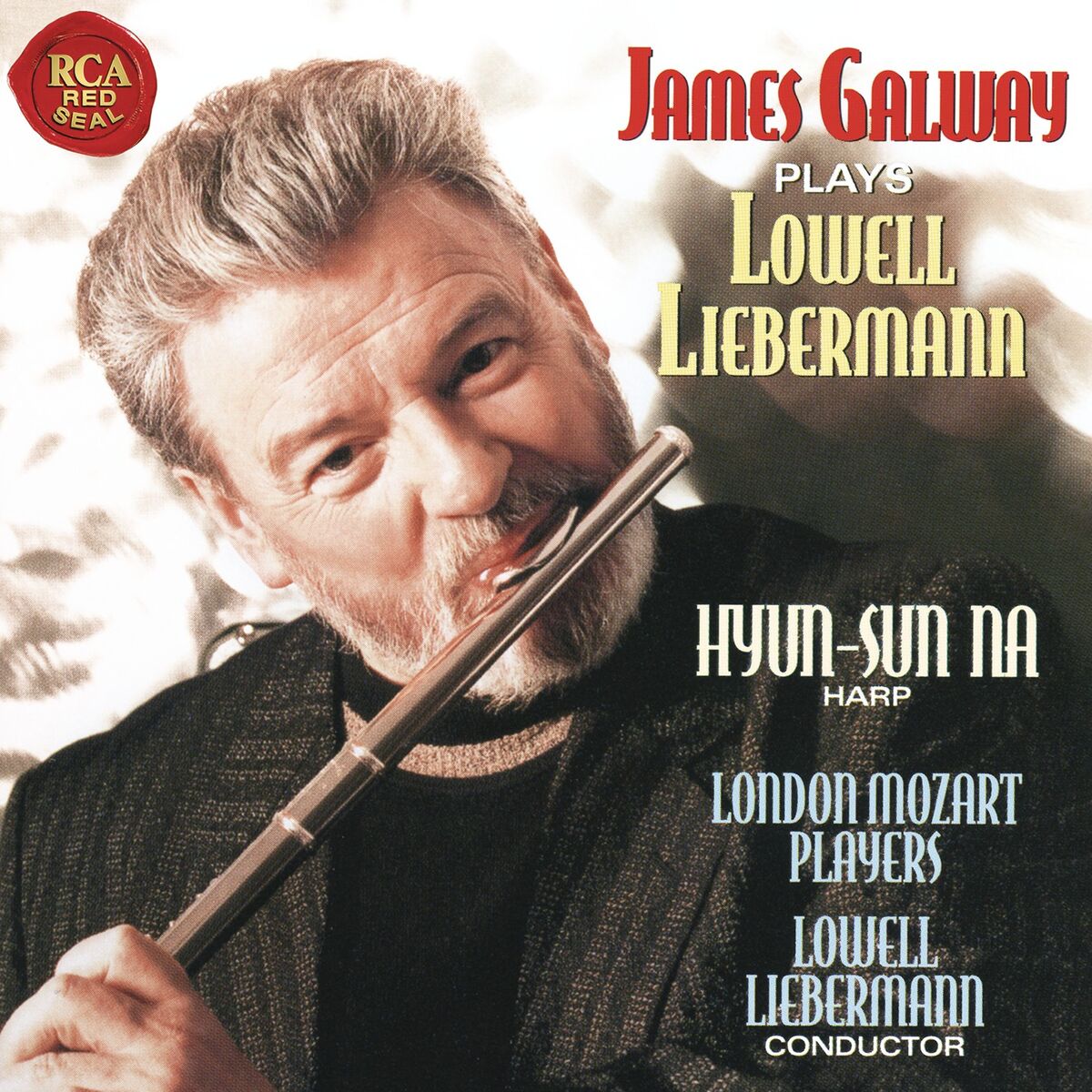 Album cover of James Galway Plays Lowell Liebermann