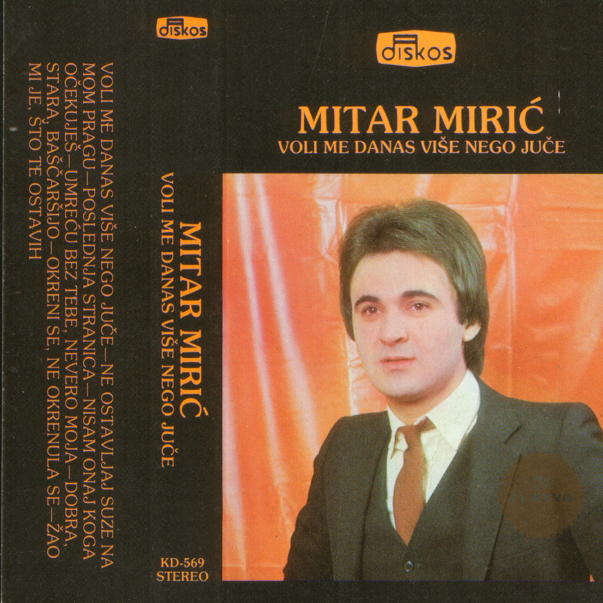 Album cover of Voli Me Danas Vise Nego Juce