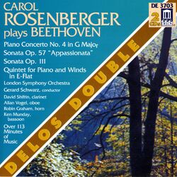 Cover of Beethoven, L.: Piano Concerto No. 4 / Piano Sonata Nos. 23 and 32 / Piano Quintet in E-Flat Major