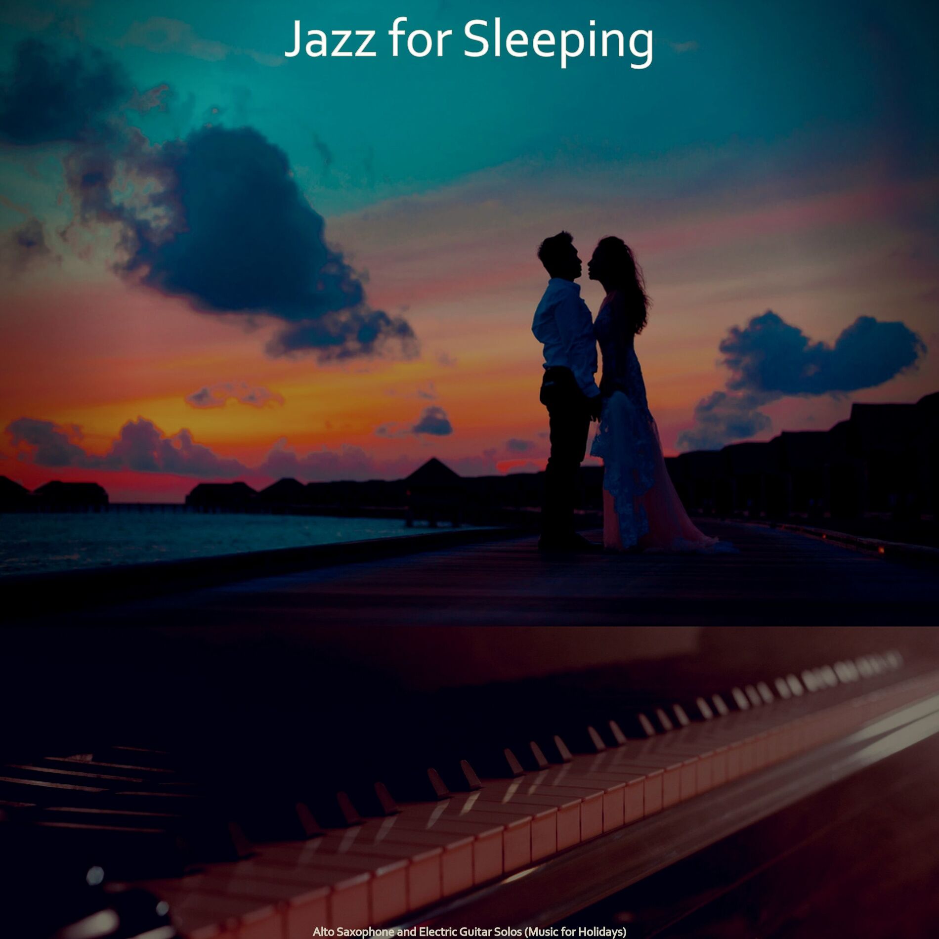 Album cover of Alto Saxophone and Electric Guitar Solos (Music for Holidays)