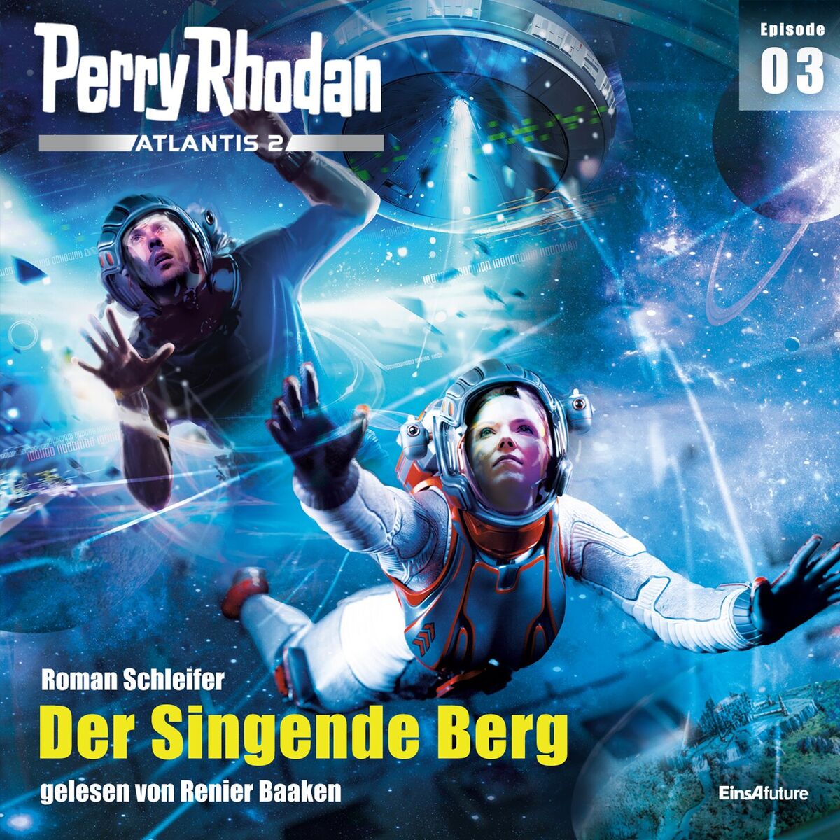 Album cover of Der Singende Berg - Perry Rhodan - Atlantis 2 - 3 (Ungekürzt)