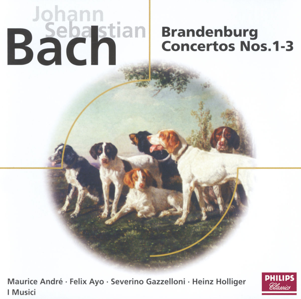 Album cover of Brandenburg Concerto No. 1 in F, BWV 1046 : J.S. Bach: Brandenburg Concerto No. 1 in F, BWV 1046 - 3. Allegro