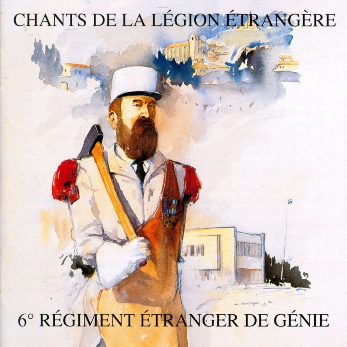 Album cover of Chants de la Légion étrangère