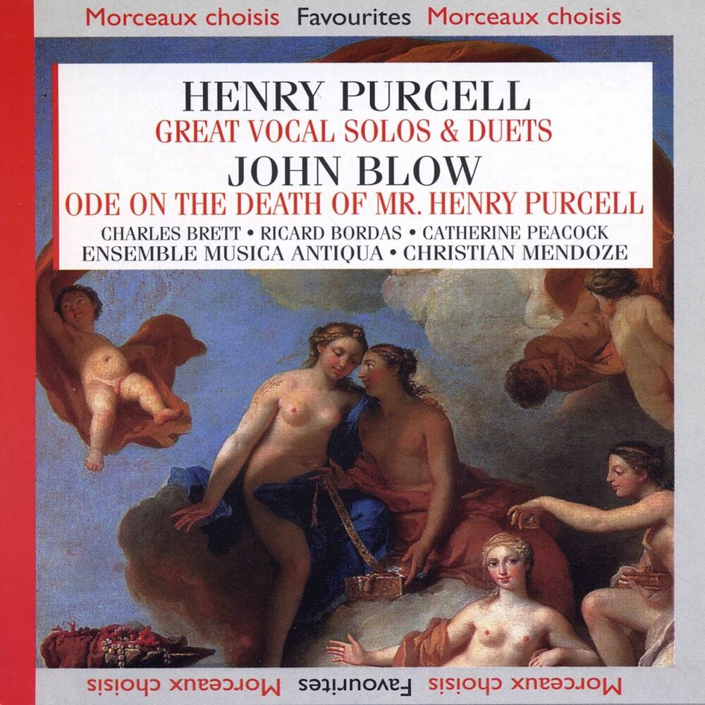 Picture of Great Vocal Solos & Duets : Ode On the Death of Mr. Henry Purcel