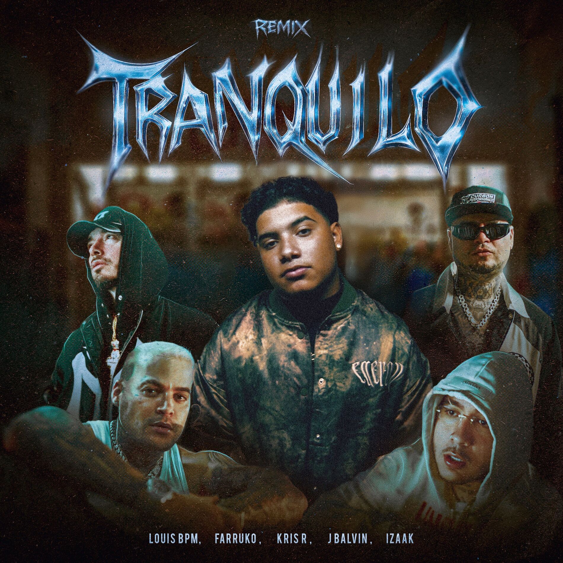 Album cover of Tranquilo (Remix Oficial) feat. Kris R., iZaak