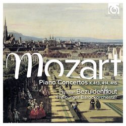 Cover of Mozart: Piano Concertos, K.413, 414, 415