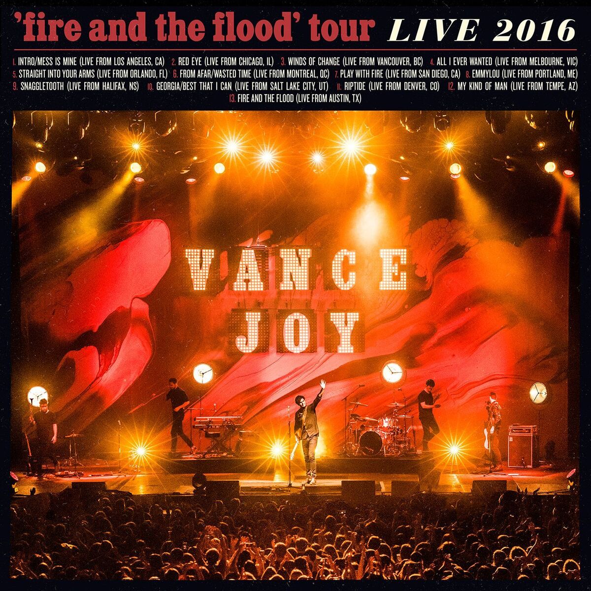 Album cover of Fire and the Flood Tour Live 2016