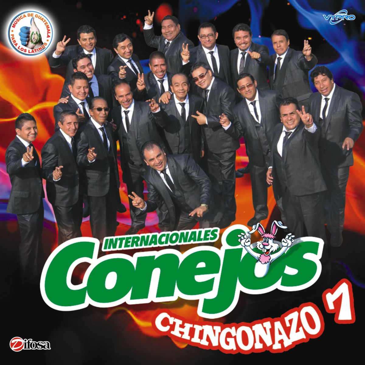 Album cover of Chingonazo 7. Música de Guatemala para los Latinos