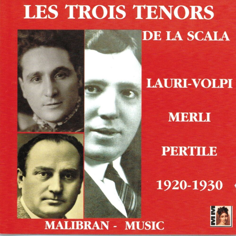 Picture of Les trois ténors de la Scala (1920-1930)