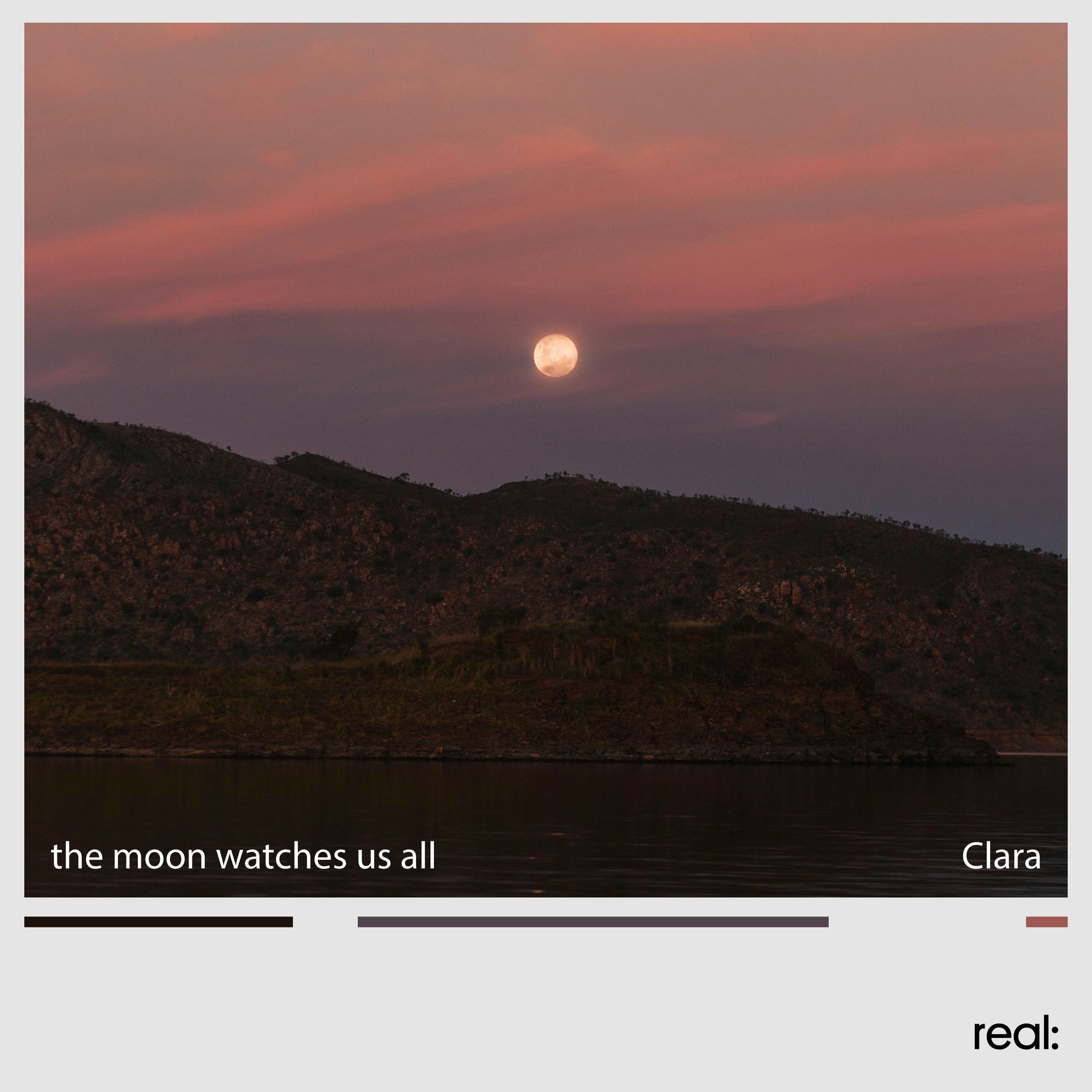 Album cover of the moon watches us all