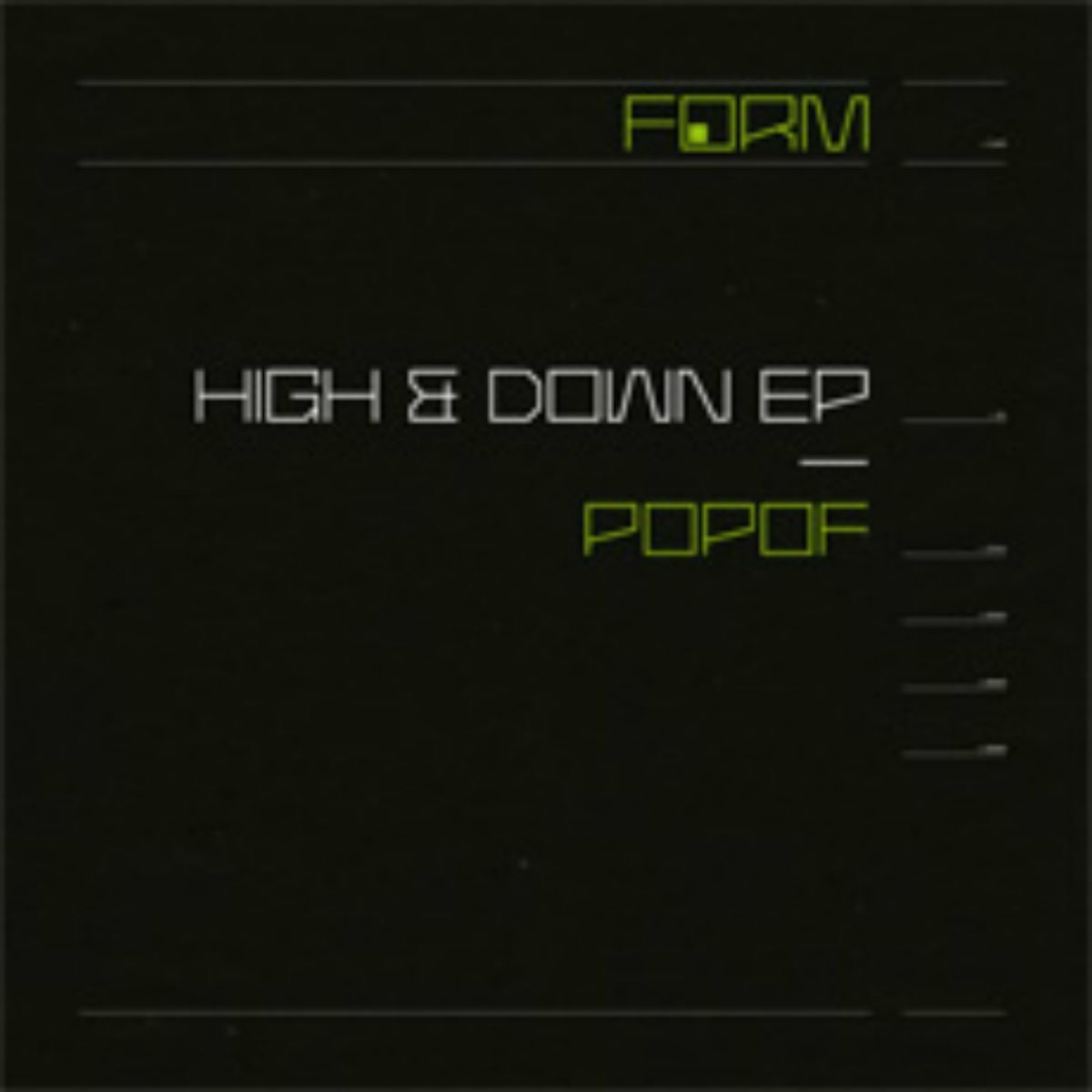 Album cover of High & Down EP