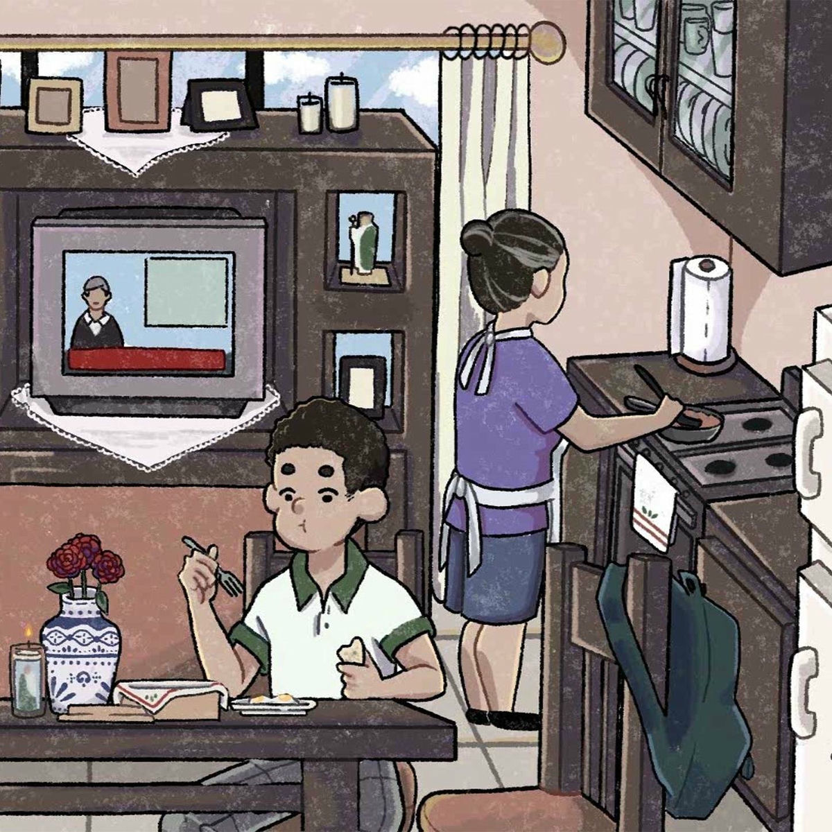 Album cover of Lo-Fi Desayunando Huevito antes de la escuela