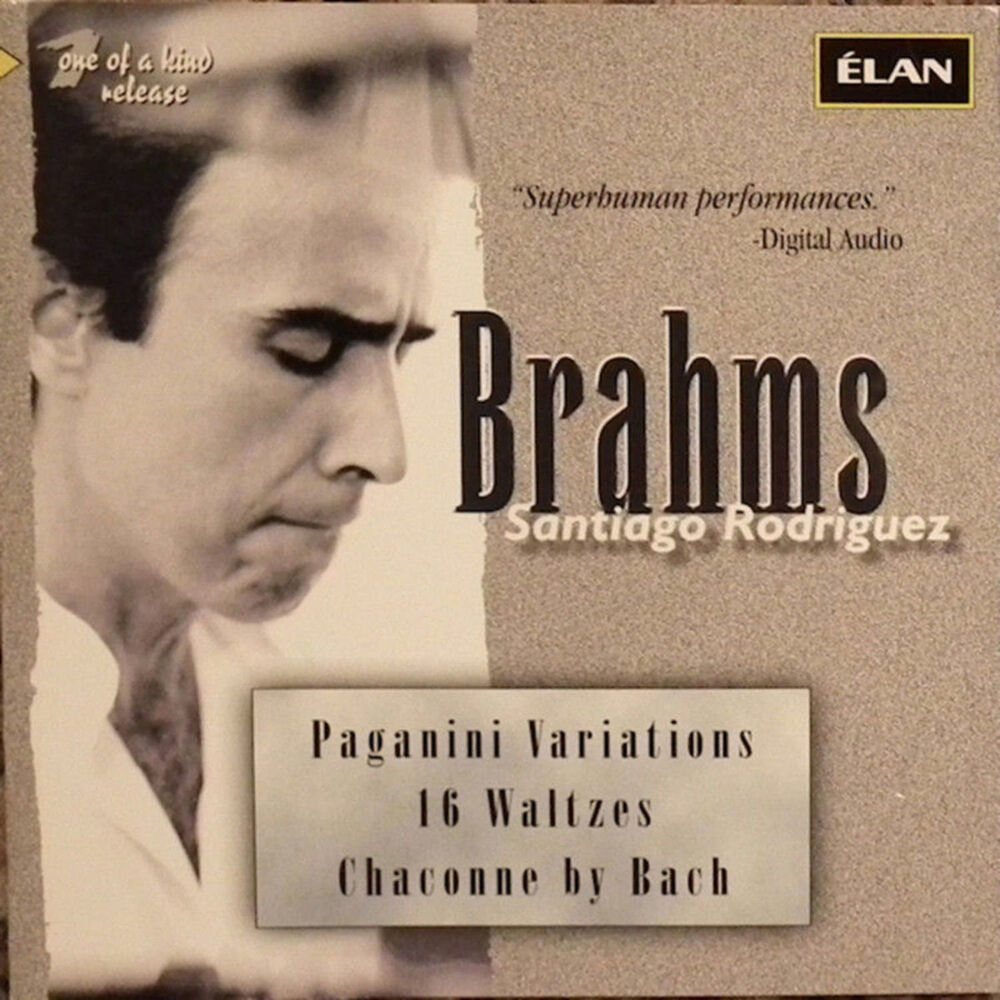 Picture of Brahms: Paganini Variations - 16 Waltzes - Chaconne by Bach