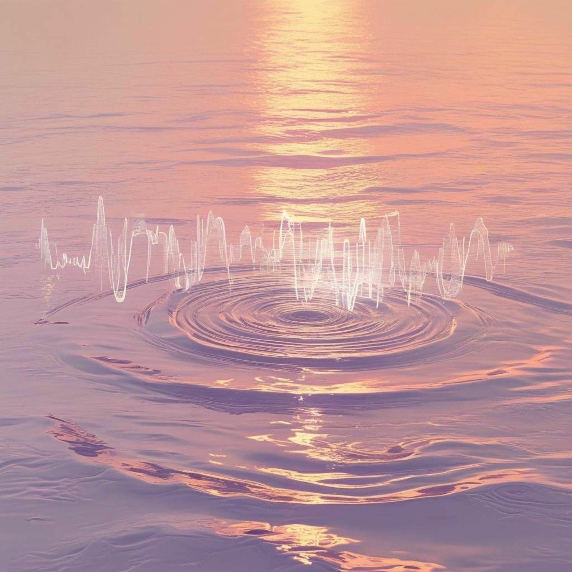 Album cover of Calm Currents: Binaural Beats for Anxiety Relief