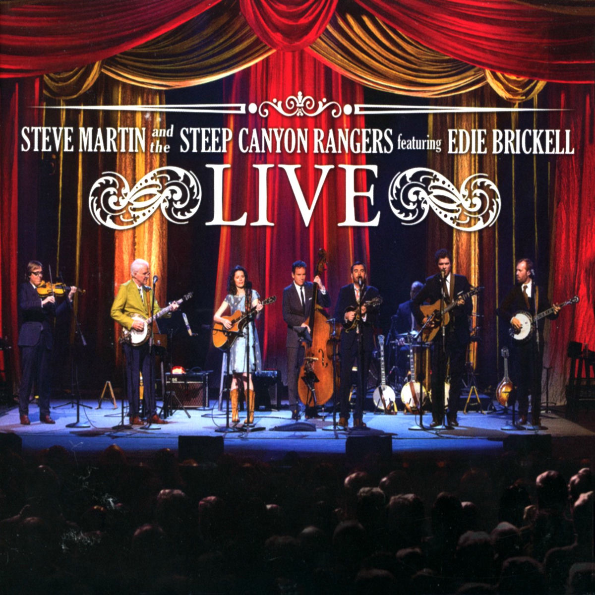 Album cover of Steve Martin And The Steep Canyon Rangers Featuring Edie Brickell: LIVE (Live At The Fox Performing Arts Center, Riverside, CA / 10-10-2013)