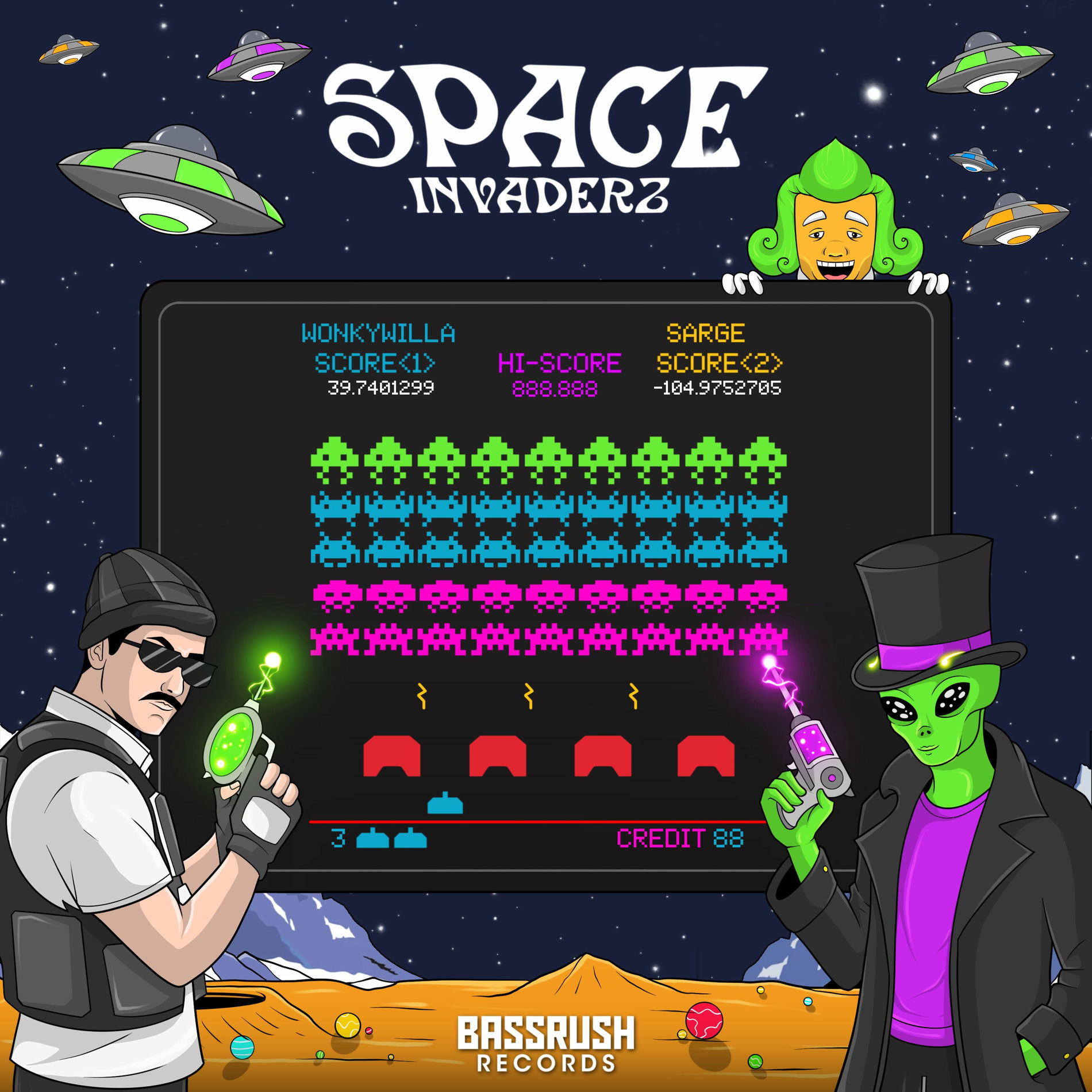 Album cover of Space Invaderz